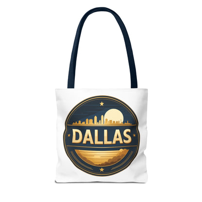 Dallas Skyline Circle Tote
