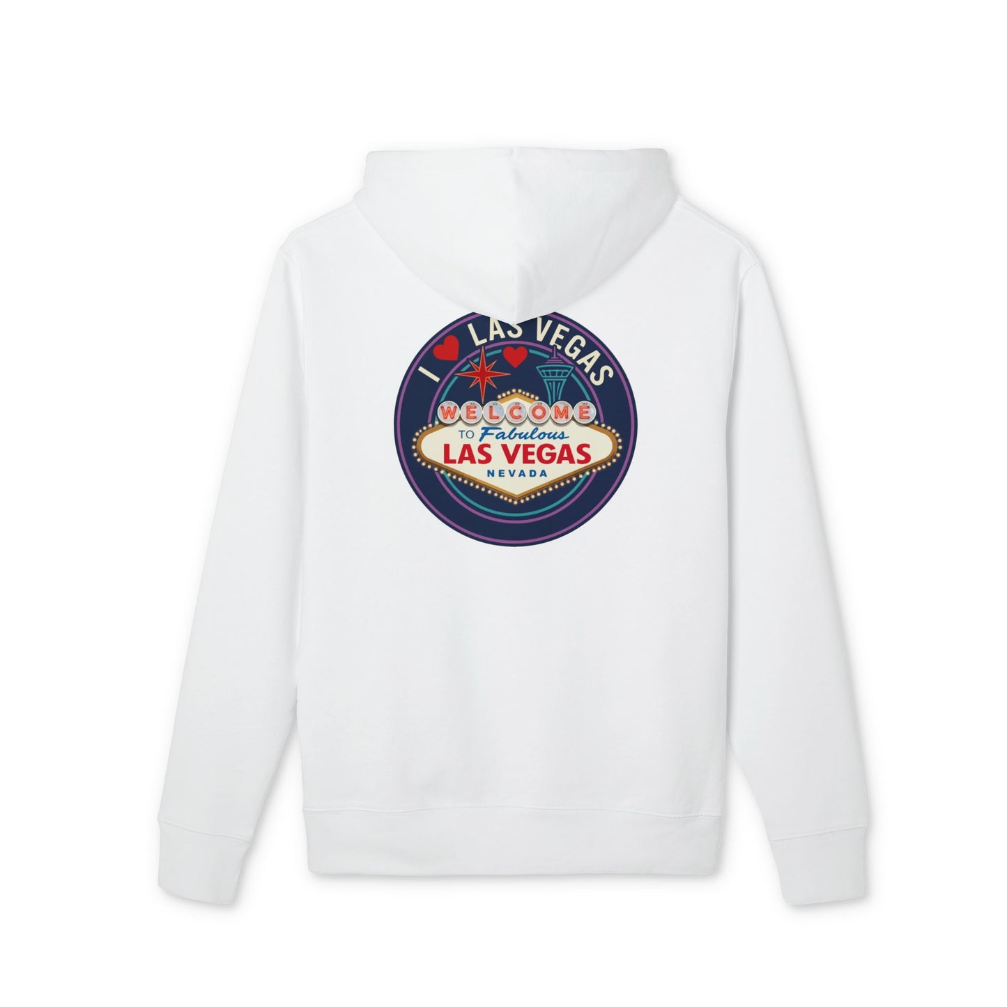 Las Vegas Sign Hoodie — Retro Welcome to Las Vegas Pullover