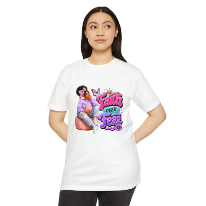 Faith Over Fear T‑Shirt — Inspirational Christian Graphic Tee