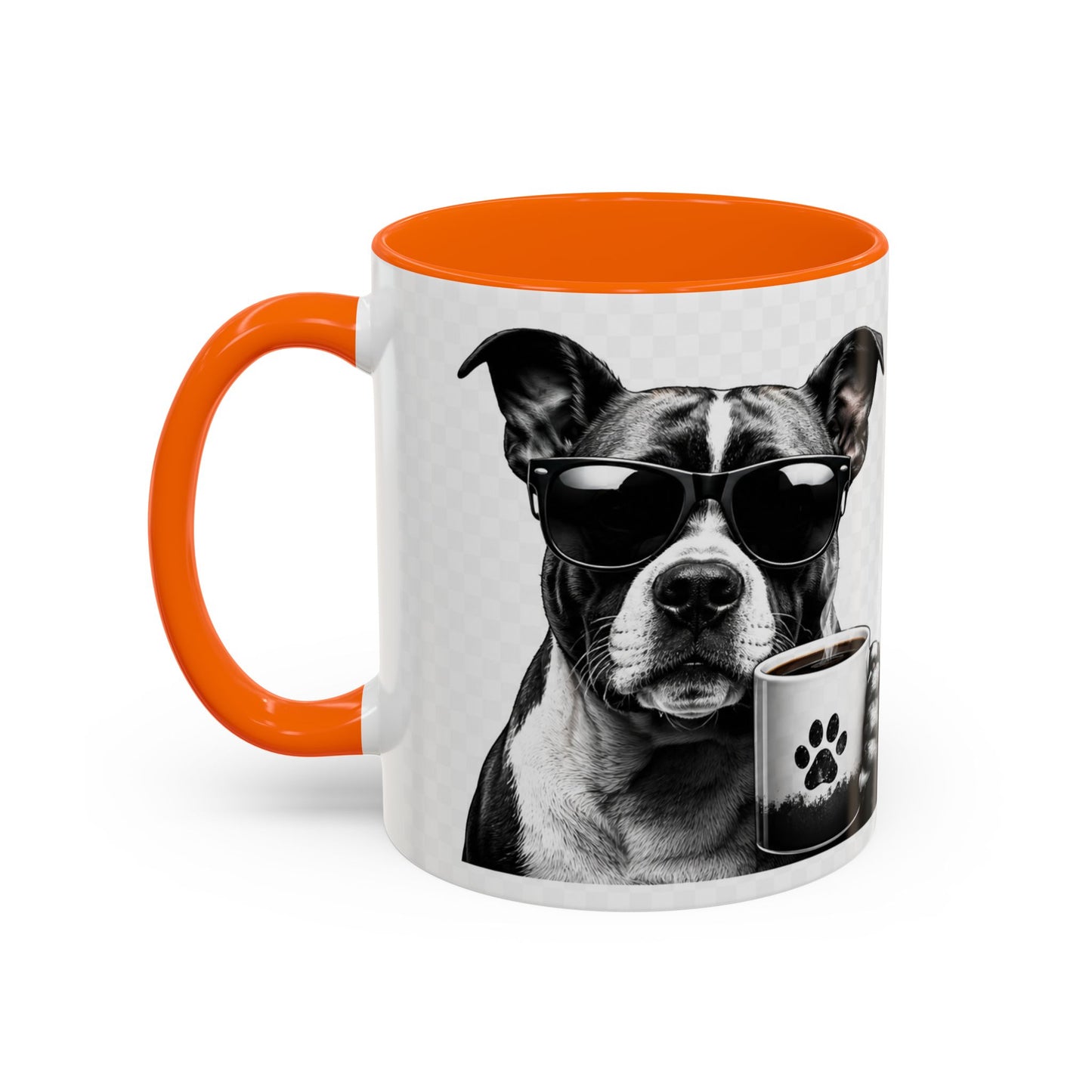 Dog Lover Coffee Mug — "I Don't Need Therapy I Just Need My Dog (And Coffee)" Accent Mug