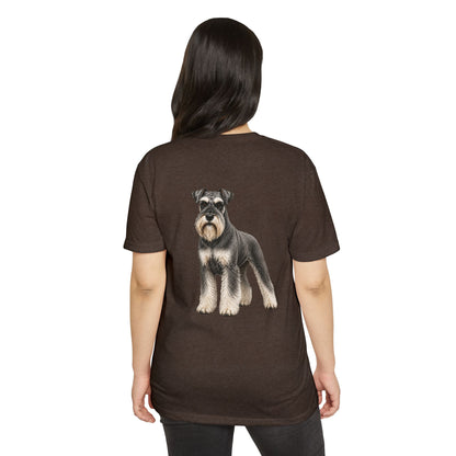 Schnauzer Dog T-Shirt — Realistic Schnauzer Graphic Tee for Dog Lovers