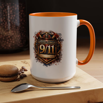 Never Forget 9/11 Memorial Coffee Mug