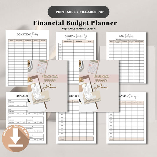 financial planner, budget planner, money planner, expense tracker, savings planner, finance tracker, budget sheet, printable budget, finance pdf, money tracker, bill tracker, planner printable, finance organizer