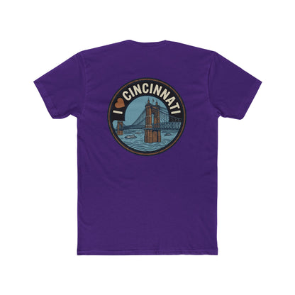 I Heart Cincinnati Tee — Cincinnati Skyline Crew T-Shirt