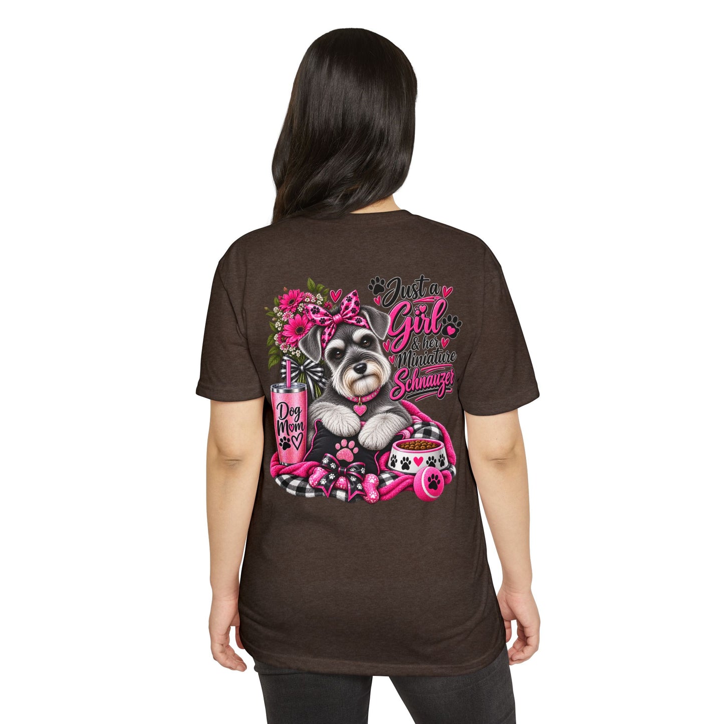 Just a Girl & Her Miniature Schnauzer T-Shirt