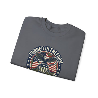 Forged in Freedom Patriotic Sweatshirt
