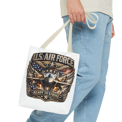 U.S. Air Force "Ready to Strike" Tote Bag