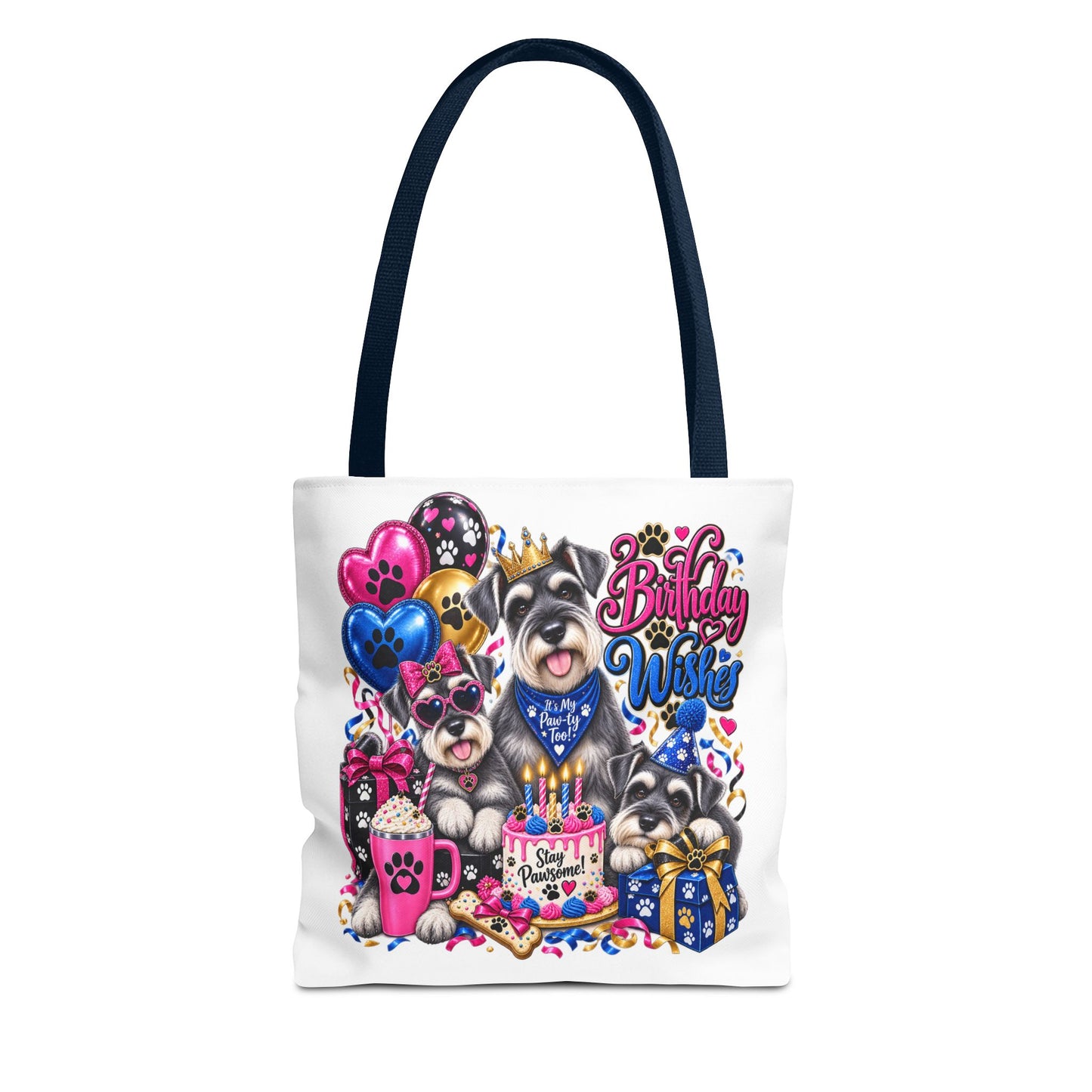 Birthday Wishes Dog Tote