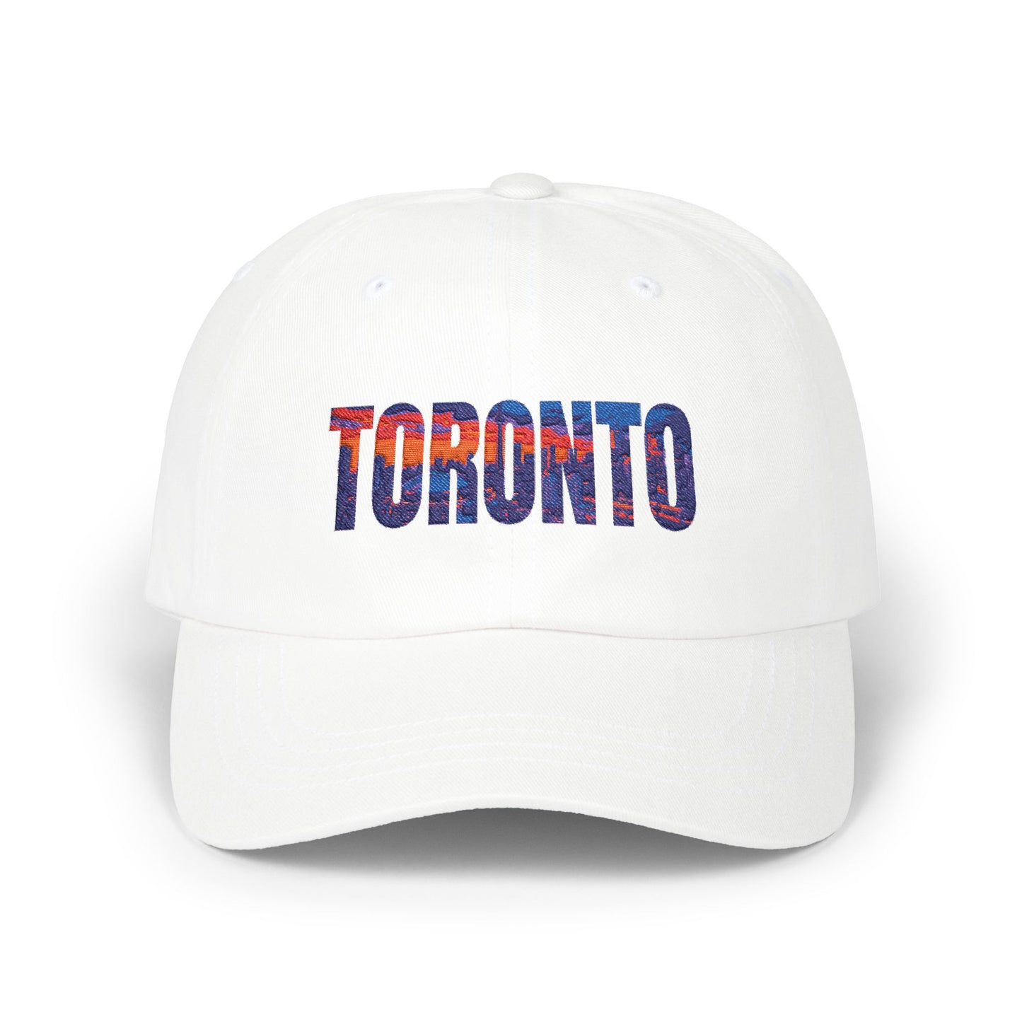 Toronto Dad Cap – Vintage City Skyline Embroidered Baseball Hat