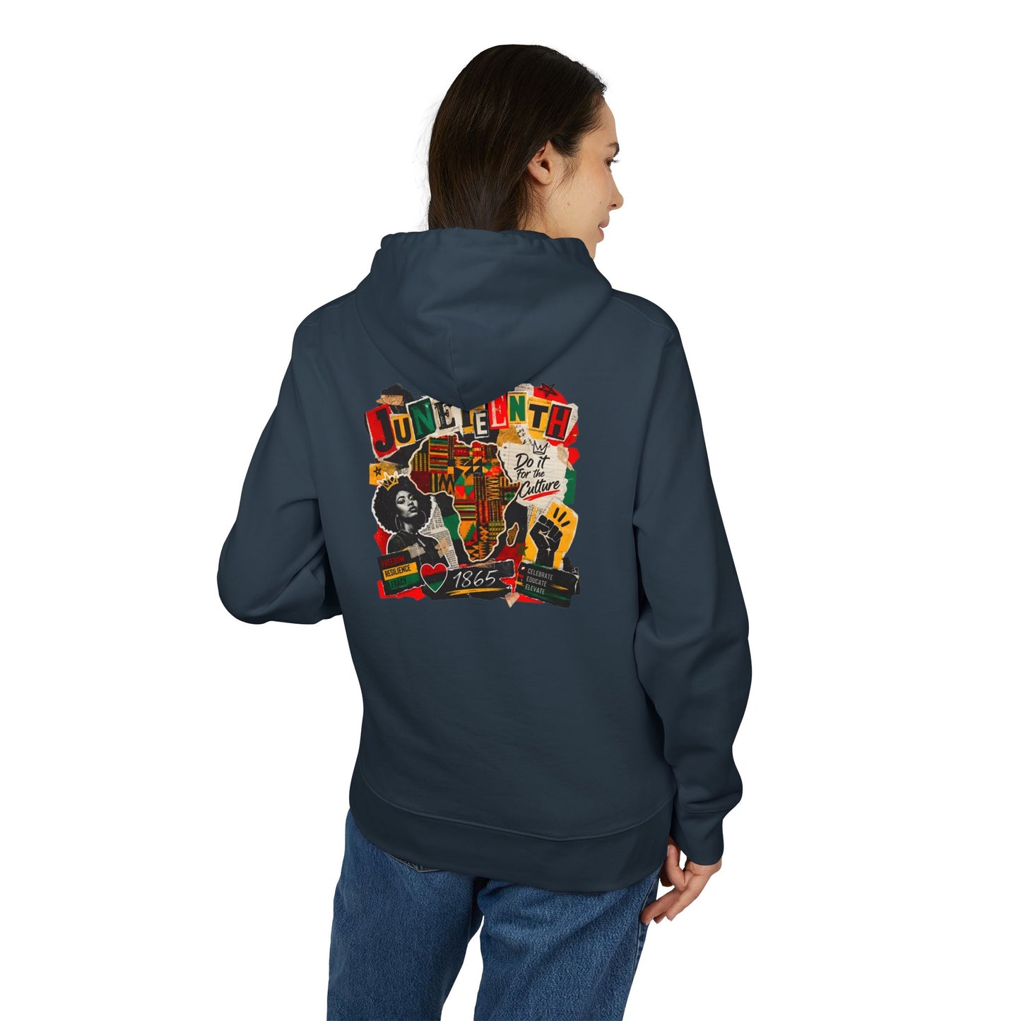 Juneteenth Celebration Hoodie — Black History Unity Graphic Pullover