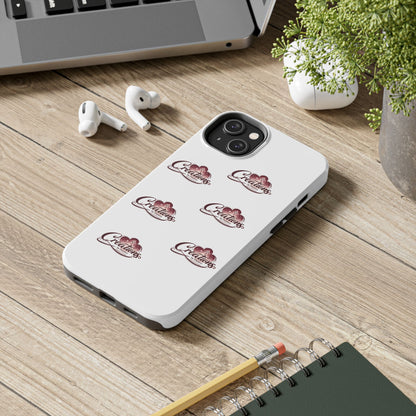 Logo Pattern Tough Phone Case — Creations Repeat Design