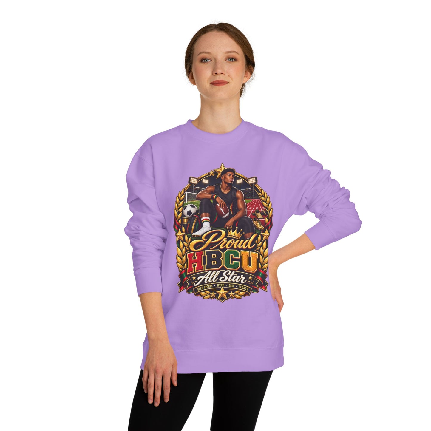 HBCU All Star Sweatshirt — Proud HBCU Crewneck