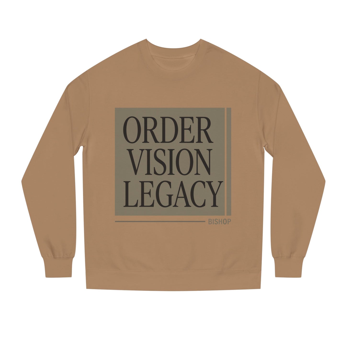 Order • Vision • Legacy Sweatshirt — Minimalist Motivational Crewneck