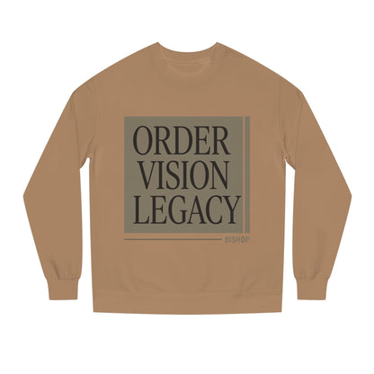 Order • Vision • Legacy Sweatshirt — Minimalist Motivational Crewneck