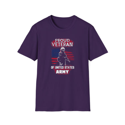 Proud Veteran United States Army  T-Shirt