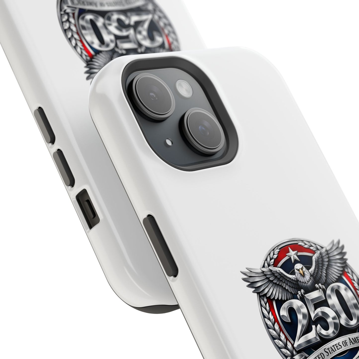 iPhone Magnetic Impact Case — 250th Anniversary Eagle Badge Design