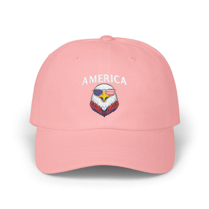 Dad Cap — Patriotic Eagle Embroidered Baseball Hat