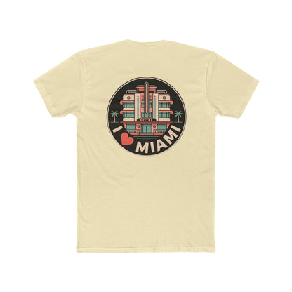 Miami Art Deco T‑Shirt — I  Miami Retro Travel Tee
