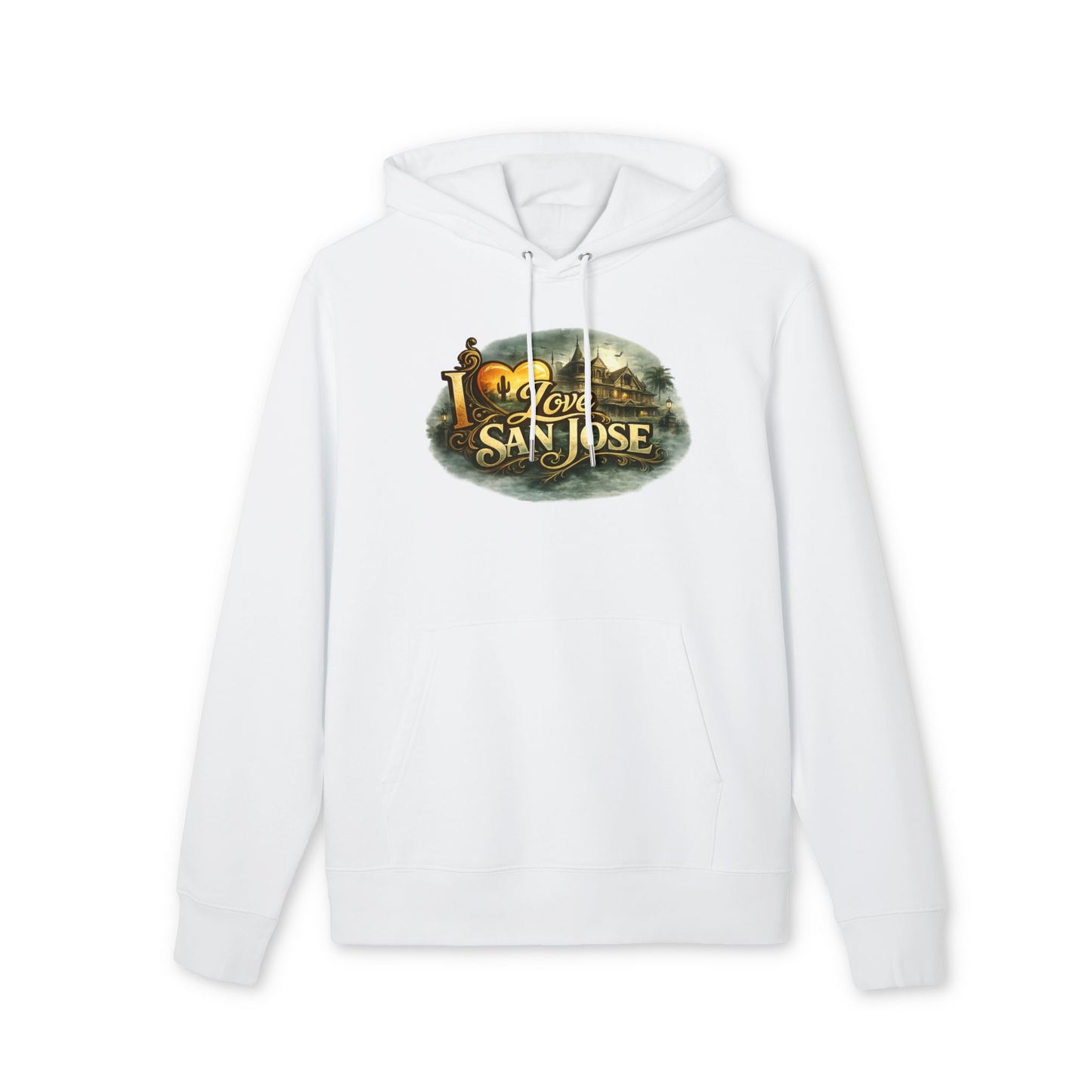 San Jose Hoodie — I Love San Jose Scenic City Sweatshirt