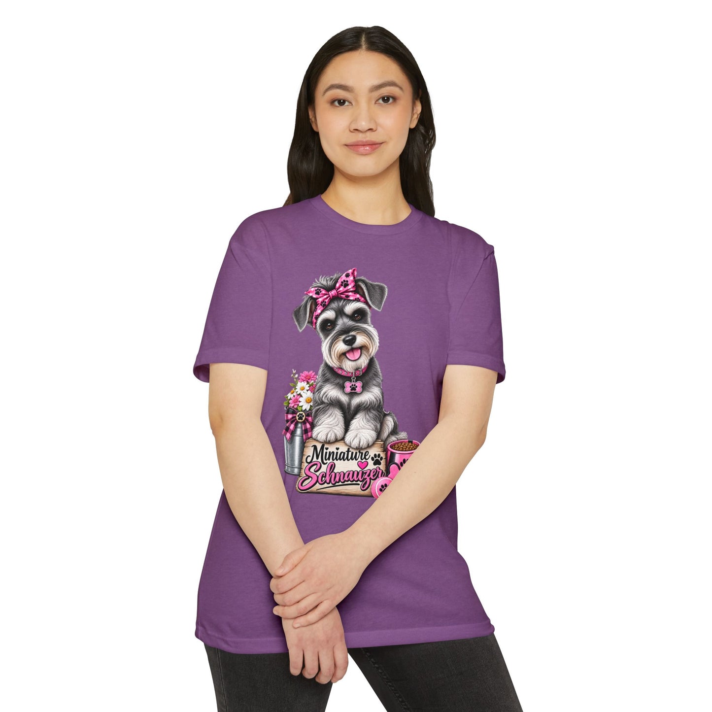 Miniature Schnauzer Tee — Cute Dog Graphic T-Shirt