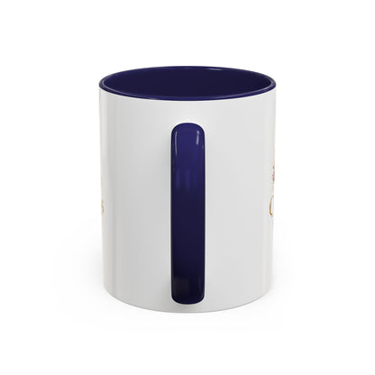 Accent Coffee Mug — Creations By Donece Logo Ceramic Mug (11/15 oz)