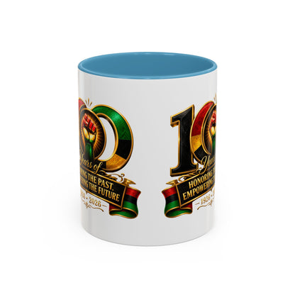 100 Years Commemorative Coffee Mug — "Honoring the Past, Empowering the Future"