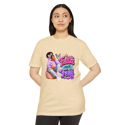 Faith Over Fear T‑Shirt — Inspirational Christian Graphic Tee