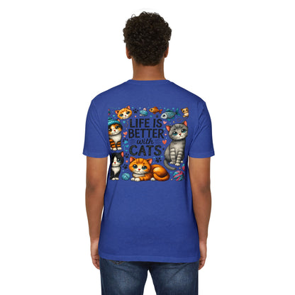Life Is Better With Cats T-Shirt