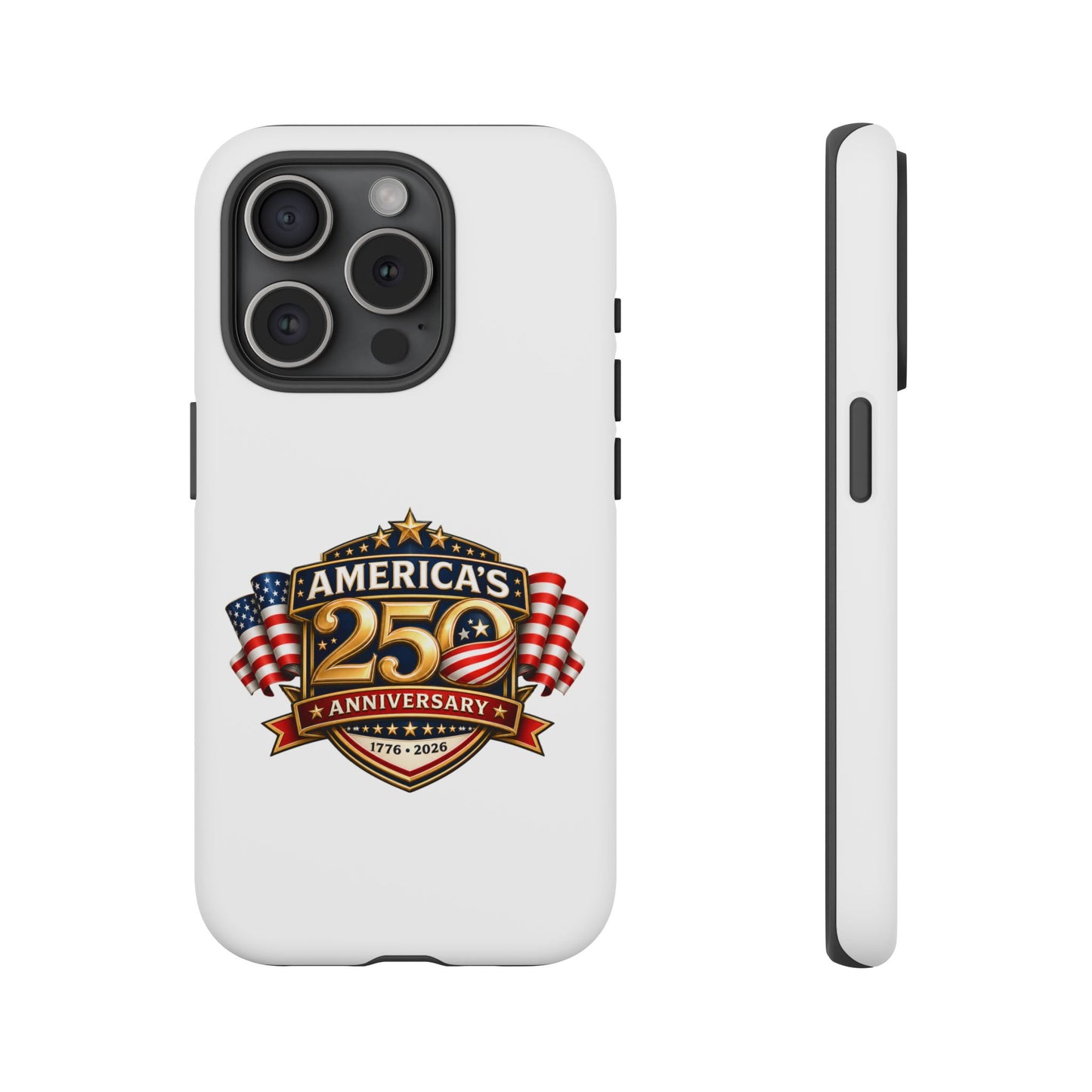 25th Anniversary Patriotic Phone Case — America’s Celebration Design