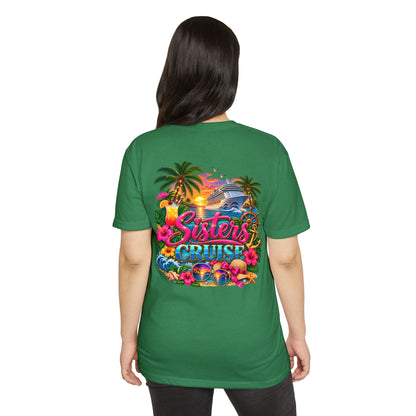 Sisters Cruise T-Shirt — Tropical Vacation Tee for Family Trips