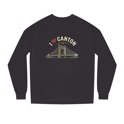 I  Canton Crewneck Sweatshirt — Canton Bridge Graphic Pullover