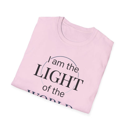 I Am the Light of the World -John 8:12  T‑Shirt