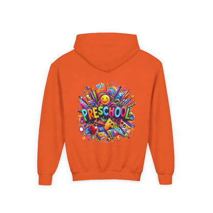 Preschool Kids Hoodie — Colorful Back-to-School Preschool Design