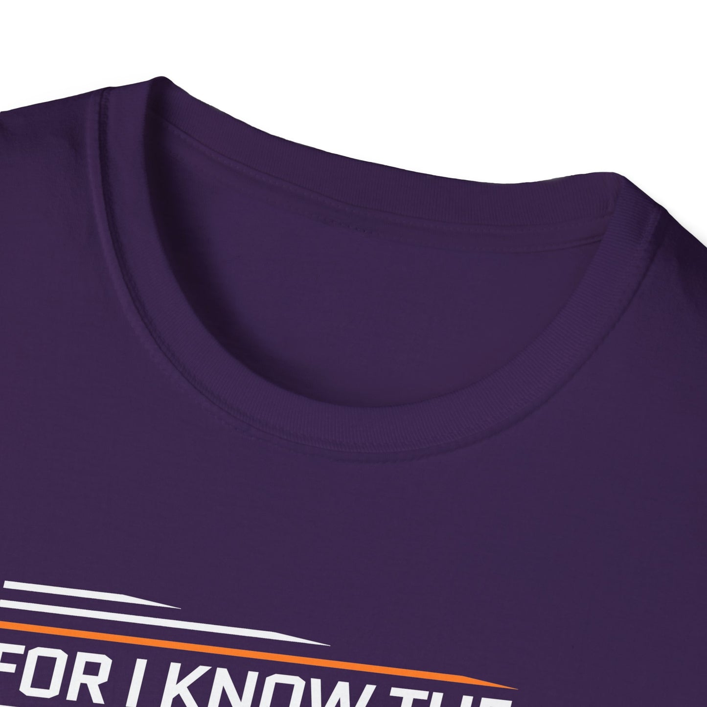 For I Know the Plans I Nave for You Declares the Lord Plans to Prosper You and Not to Harm You Plans to Give You Hope and a Future T-Shirt