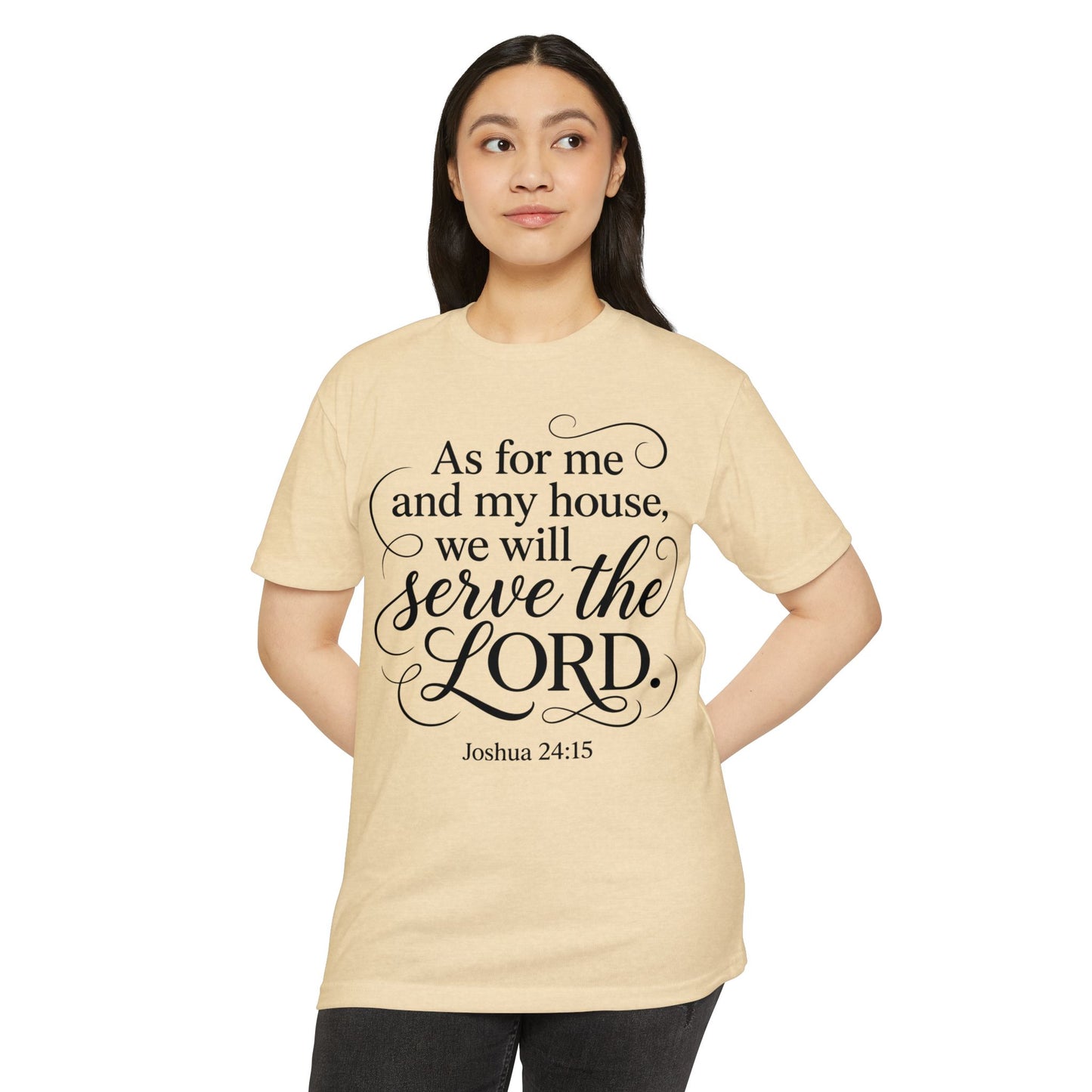 Serve the Lord Joshua 24:15 T-Shirt