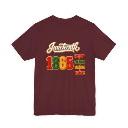 Juneteenth 1865 Tee — History • Culture • Excellence • Respect T-Shirt