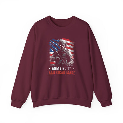 Army Built American Made  Sweatshirt
