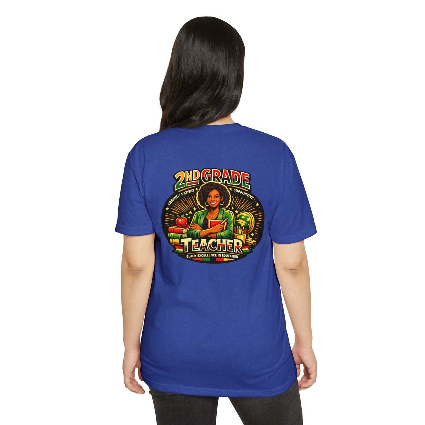 2nd Grade Teacher T-Shirt – Proud Elementary School Teacher Gift