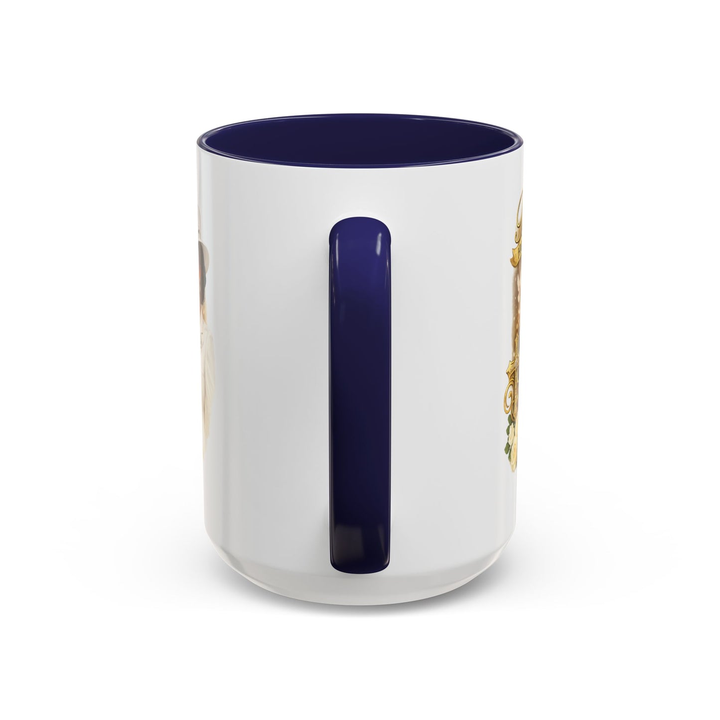 First Lady Inspirational Coffee Mug — "Blessed & Highly Favored" Accent Ceramic Mug