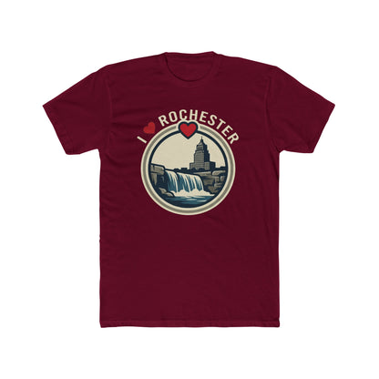 Rochester Heart Graphic Tee — I  Rochester Cityscape T-Shirt