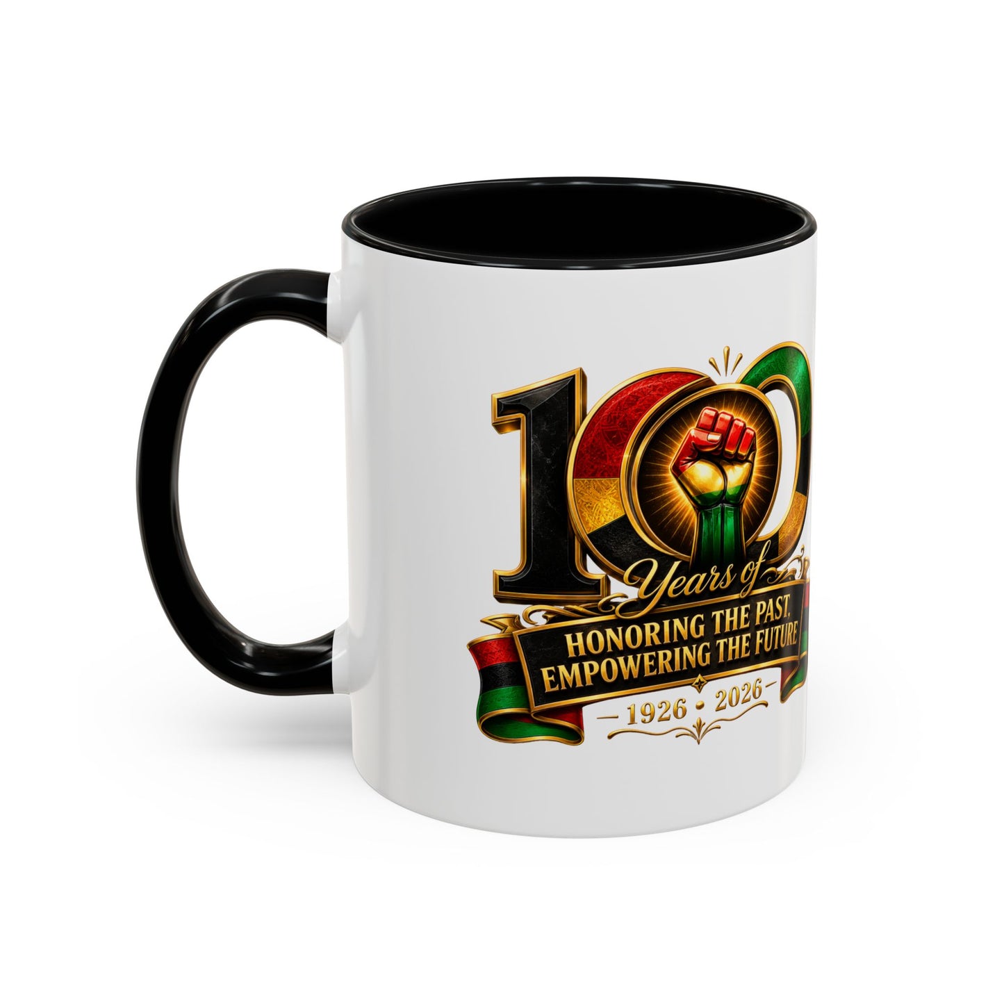 100 Years Commemorative Coffee Mug — "Honoring the Past, Empowering the Future"