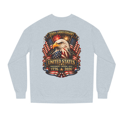 250th Anniversary United States Eagle Sweatshirt – 1776–2026 Patriotic Crewneck