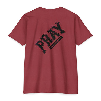 Pray Colossians 4:2 Christian T-Shirt — Faith Prayer Tee