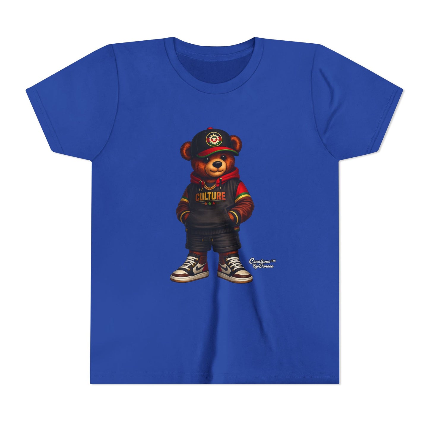 Youth Tee — Urban Bear "Culture" Graphic