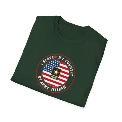 I Served My Country U.S. Army Veteran T‑Shirt