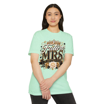 Future MRS T-Shirt — Bridal 'Future Mrs.' Graphic Tee for Bachelorette & Engagement