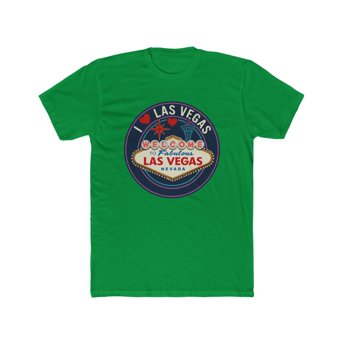 Las Vegas Retro Sign T-Shirt — Welcome to Fabulous Las Vegas Graphic Tee