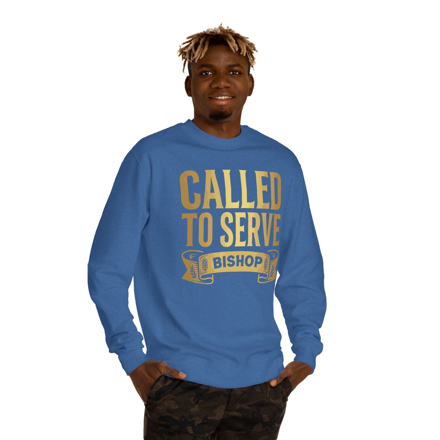 Called to Serve Bishop Sweatshirt — Religious Ministry Crewneck