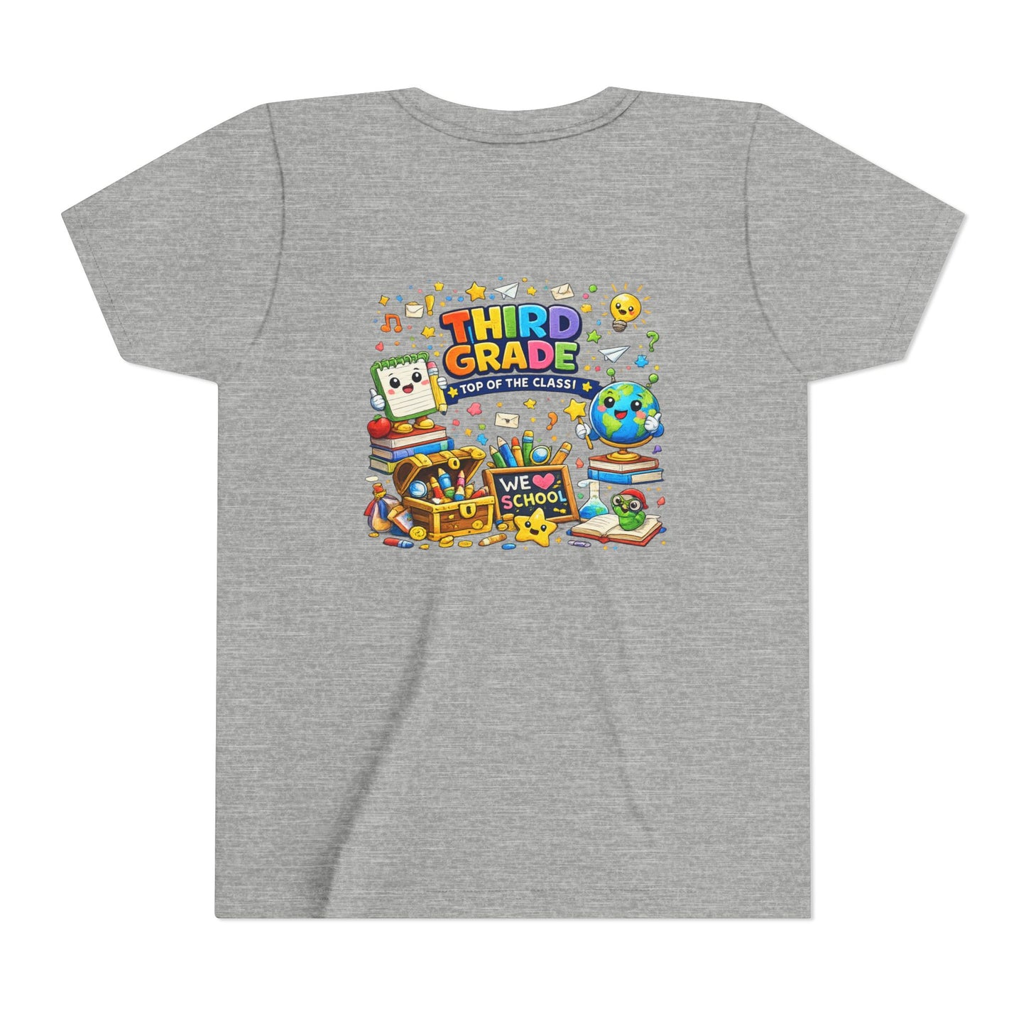 Third Grade Kids Tee — "Third Grade Out of the Classroom" Back-to-School Youth Shirt