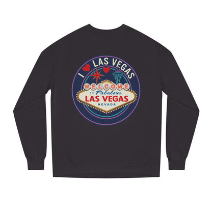 Las Vegas Welcome Sign Sweatshirt – Retro "I  Las Vegas" Crewneck